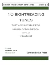 10 Sightreading Tunes that are Suitable for Human Consumption (Level 2) Concert Band sheet music cover